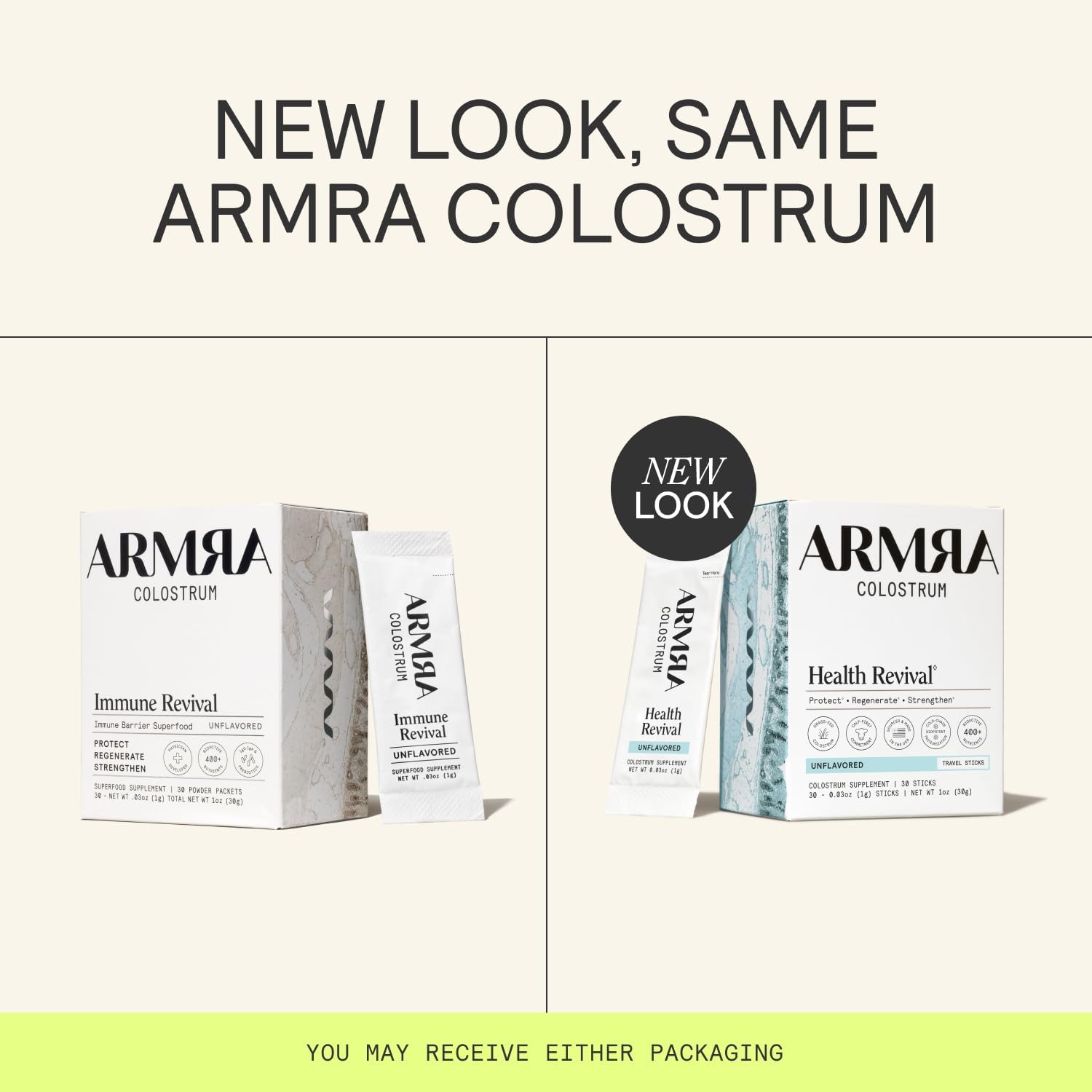 ARMRA Colostrum Unflavored Jar